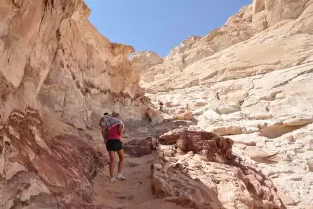 Safari trip to colored canyon at Nuweiba